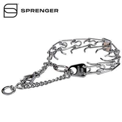 Herm Sprenger Pinch Prong Dog Collar with Quick Release Snap Hook and Swivel