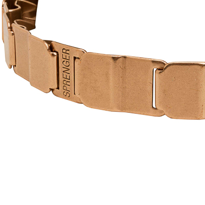 Curogan Neck Tech SPORT Dog Prong Collar with a Click-Lock Buckle (ClicLock)- 19 inches (48 cm) long